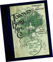 Toronto Brass 1896 CATALOG Window Display Store Fixtures Haberdashery Ra... - £58.49 GBP