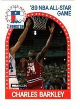 1989 NBA Hoops Charles Barkley &#39;89 NBA All-Star Game Basketball Card  96 NBA - £0.79 GBP