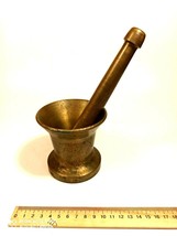 Vintage Soviet spice mortar. Bronze. USSR. Original L - £35.56 GBP