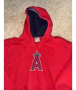 MLB Genuine Merchandise Los Angeles Angels Large Pull Over Hoodie Perfor... - $819.53 MXN