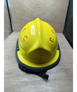 Vintage Cairns &amp; Brothers 664 Invader Firemans helmet yellow - $54.45