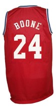 Ron Boone #24 Aba West All Stars Basketball Jersey Sewn Red Any Size image 2