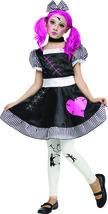 Fun World Broken Doll Costume, Small 4 - 6, Multicolor - £99.59 GBP