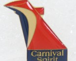 Hat Lapel Vintage Carnival Spirit Pin Ship Cruise Line Travel Souvenir - $8.81