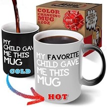 Funny Color Changing Coffee Mug for Dad with Fun Box 12oz Gifts for Dad Who W... - £18.04 GBP