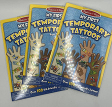 Boys My First Temporary Tattoos Over 100 Melissa &amp; Doug Party Favor Lot ... - £9.58 GBP