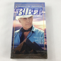 Charlton Heston Presents The Bible Genesis - 1992 - VHS Tape - Sealed New - £5.50 GBP