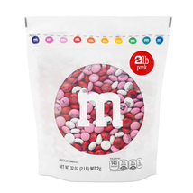 M&amp;M’S Valentine'S Day Chocolate Gift Bag, 2Lb Red Pink White M&amp;M'S with ... - $81.14