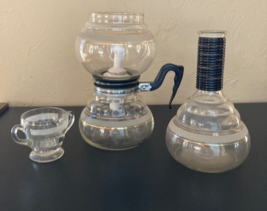 Vintage 1942 Kent Vacuum Coffee Maker, Carafe, and Sugar bowl - $110.00