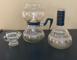 Vintage 1942 Kent Vacuum Coffee Maker, Carafe, and Sugar bowl - £87.65 GBP