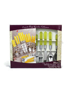 Prescott Forge Stainless Flatware Tableware Set w/ Bonus Caddy Service F... - £30.56 GBP