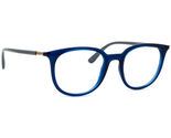 Ray-Ban Eyeglasses RB 7190 8084 Transparent Blue/Grey Square Frame 51[]1... - $129.99