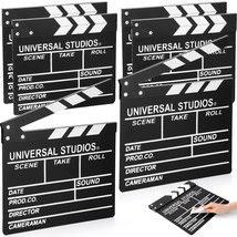 6 Pcs Movie Film Clap Board 12 X 11&#39;&#39; Clapper Board Wooden Film Movie Clapboard  - £49.19 GBP