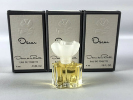(3) Oscar by Oscar de la Renta Eau de Toilette Spray .13 oz. 4 ml Gift Box - £19.88 GBP