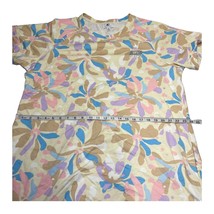 Juicy by Juicy Couture T-Shirt Dress Women&#39;s 2X Multicolor Floral Short Sleeve - £21.29 GBP
