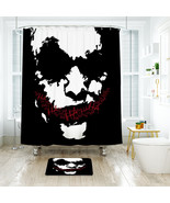 Joker 1 Shower Curtain Bath Mat for Bathroom Decorative Waterproof  - $22.99+