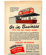 1949 Richardson Root Beer Advertisement Vintage Soda Pop Rochester DWU16B - $367.32 MXN