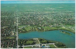 Postcard Aerial View Regina Saskatchewan - £1.66 GBP