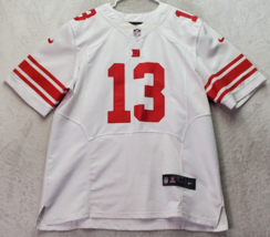 NFL New York Giants Odell Beckham Jr. Jersey Mens 48 White Red Short Sleeve Nike - £48.99 GBP