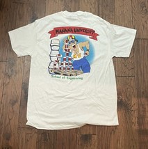 Senor Lopez Manana University Men&#39;s Single Stitch Vintage T Shirt Size XL - $29.69