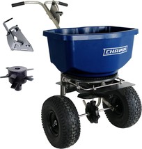 Chapin International 82400B 100 Lb Professional Salt Spreader, Blue - $513.99