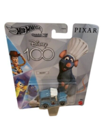 Disney 100 Hot Wheels Character Cars REMY Disney Ratatouille by Mattel - $258.75 MXN
