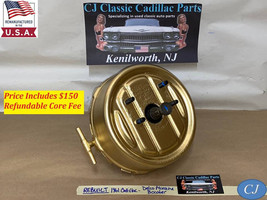 Rebuilt Factory Original 1961 Cadillac Delco Moraine Power Brake Booster - £504.02 GBP
