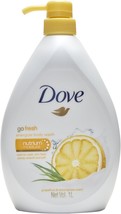 Dove Go Fresh Energize Body Wash- Grapefruit and Lemongrass Scent- 33.8 Ounce (1 - £40.75 GBP