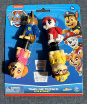 NEW Nickelodeon Paw Patrol Learn-to-Swim Kids Pool Dive Toys Rubble Chase Skye - £7.97 GBP