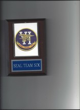 SEAL TEAM SIX PLAQUE USA MILITARY PHOTO PLAQUE US SPECIAL OPERATIONS - $4.94