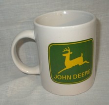 g108 John Deere Green Yellow Logo Coffee Cup 11 oz Mug Licensed Product ... - $14.85