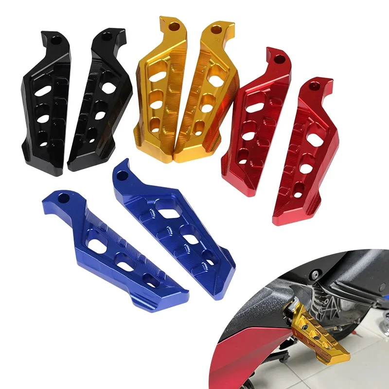 1 Pair Motorcycle Rear Passenger Footrest Foot Rest Pegs Pedals for Yamaha - $12.70+
