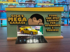 Exclusive Giga&#39;s Mega Limited-Edition Garage Display Compatible with Hot... - £44.12 GBP