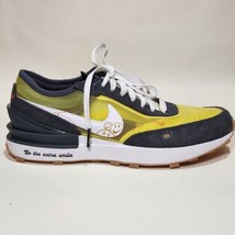 Nike Waffle One Size 5Y GS Go the Extra Smile Yellow Gray DO5868-700 - £46.45 GBP