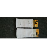 New 2x2 Packs Duo Dry Champion C9 Active Performance White 3” Wrist Swea... - $18.80