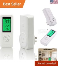 Compact Wireless Thermostat with Remote Control - Ideal for Home and Gre... - $39.00