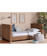 Beacon Handwoven Natural Rattan Daybed with Cushion - $16,777.51 MXN