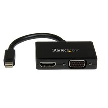 StarTech.com Mini DisplayPort to HDMI and VGA - 2 in 1 Travel Adapter - Mini Dis - $39.37