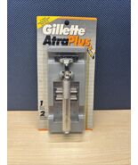 Vintage Gillette Atra Plus Razor with 2 Refill Cartridges New - $99.00