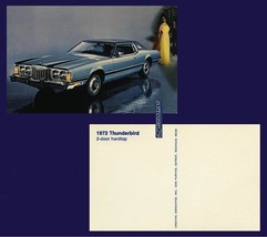 1973 FORD THUNDERBIRD VINTAGE ORIGINAL COLOR POST CARD - USA - GREAT ORI... - £6.85 GBP