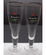 VTG Heineken Gold Rim Pint Pilsner Beer Glasses – Set of 2 - Collector’s... - €24,46 EUR