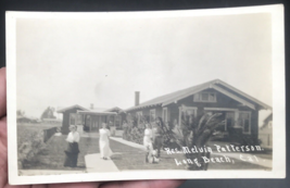1904-1918 AZO RPPC Melvin Patterson 1 Story Home Long Beach California P... - $21.34