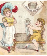 Granite Ironware Victorian Trade Card - €6,75 EUR