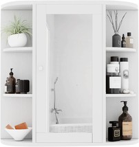 The Vivijason Bathroom Wall Mounted Cabinet, Over The Toilet Space Saver... - £93.28 GBP