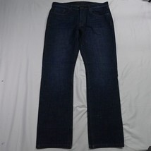 DL1961 38 x 36 Vince Straight Dark Rinse Denim Jeans - £26.97 GBP