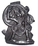 Lord Hanuman Idol on Natural Golden Sudarshan Shaligram - Gandaki River ... - €213,21 EUR
