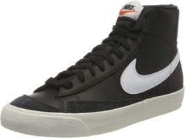 Nike Mens Basketball Shoes Size 8 Color Black White Sail Team Orange - £128.98 GBP
