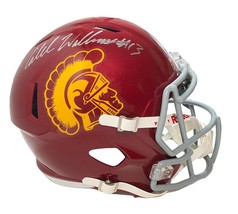 Caleb Williams Autographed USC Trojans Full Size Speed Helmet Fanatics - £344.69 GBP
