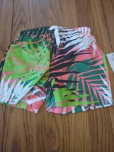 Palm Leaves Baby Bathing Suit Shorts 6-9 Months - £10.83 GBP
