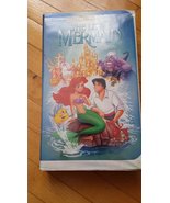 DISNEY&#39;S THE LITTLE MERMAID (BANNED CLAMSHELL COVER) VHS!!) [VHS Tape] - £6.96 GBP